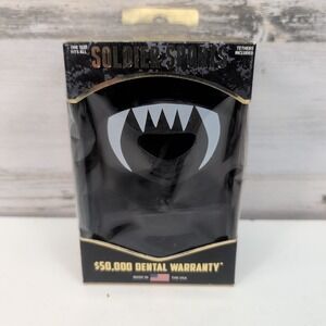 Soldier Sports Elite Air Lip Protector, Black, One Size Fits All Made in USA